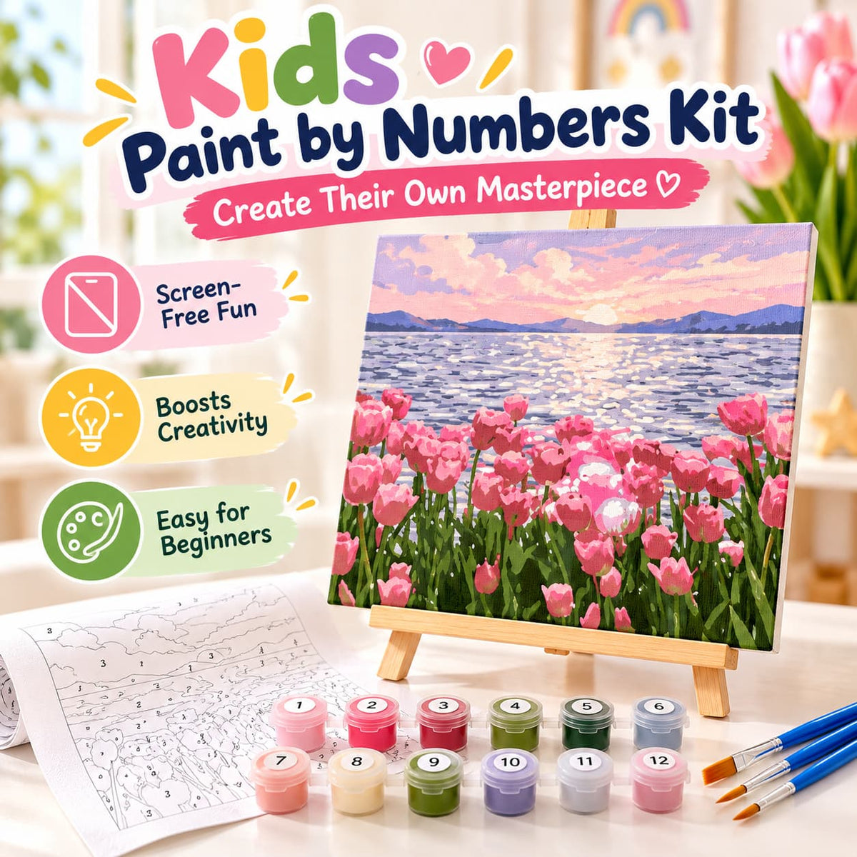🎁✨👉Paint Your Own Masterpiece — A Fun Creative Activity for Kids