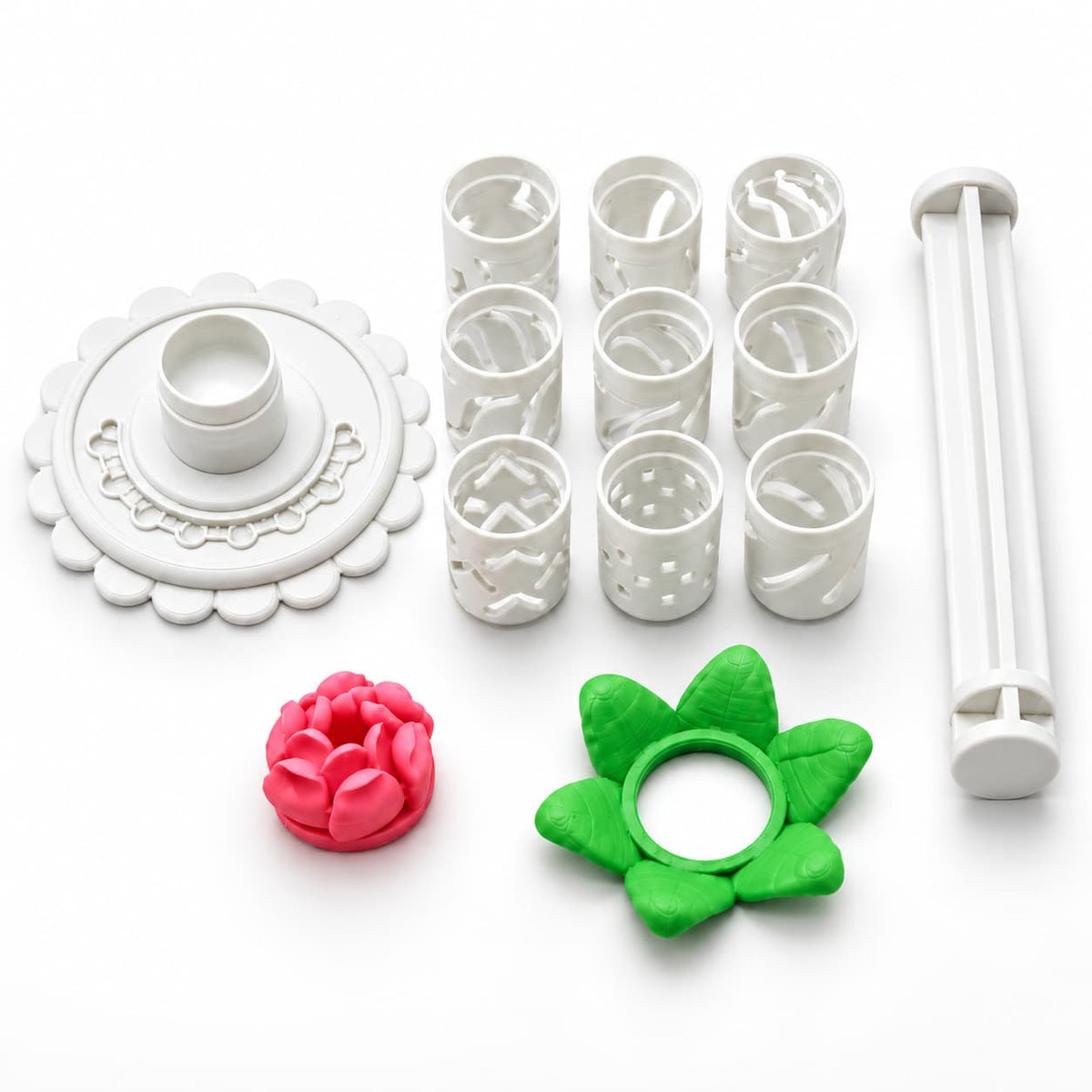 🎁✨👉Modular Clay Bloom Maker with 9 Shaping Sleeves