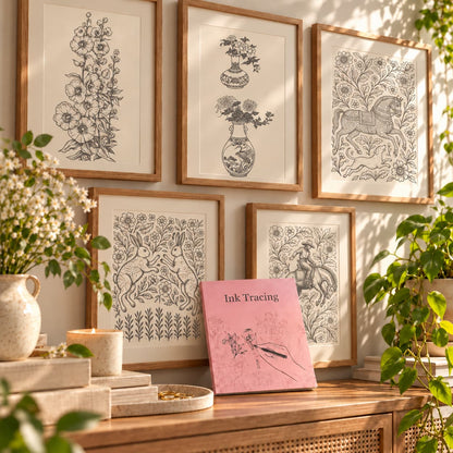 Ink Tracing Art – Create Beautiful Artwork Without Drawing Skills