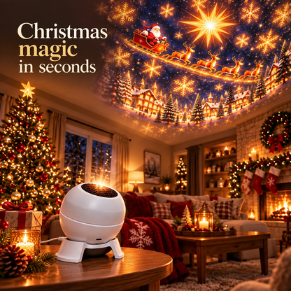 🎄 69% OFF Christmas Magic Projector — Turn Any Room Into a Wonderland in Seconds