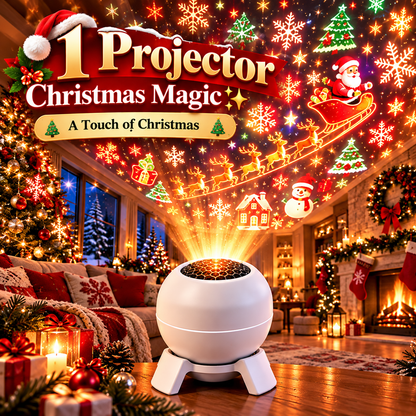 🎄 69% OFF Christmas Magic Projector — Turn Any Room Into a Wonderland in Seconds