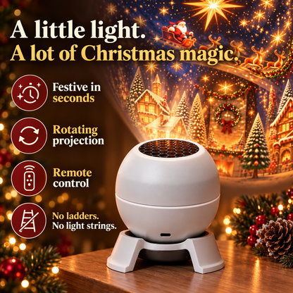 🎄 69% OFF Christmas Magic Projector — Turn Any Room Into a Wonderland in Seconds
