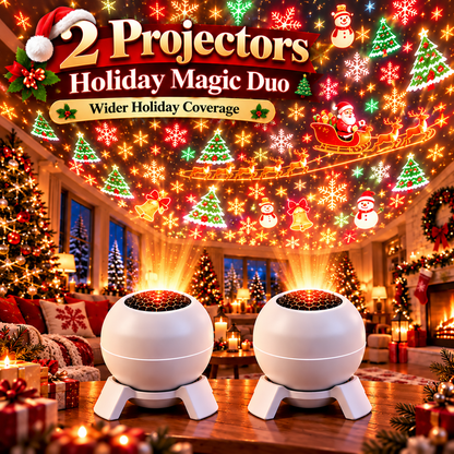 🎄 69% OFF Christmas Magic Projector — Turn Any Room Into a Wonderland in Seconds