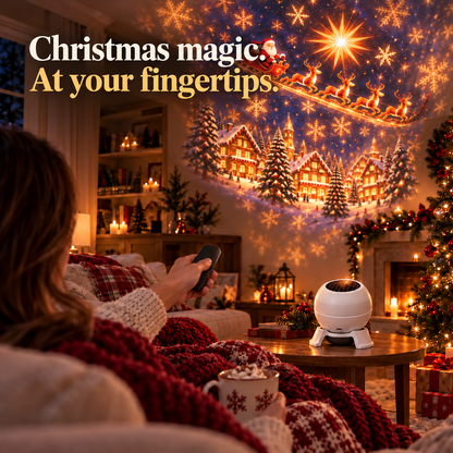 🎄 69% OFF Christmas Magic Projector — Turn Any Room Into a Wonderland in Seconds