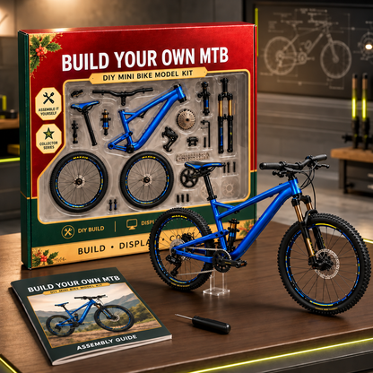 🎁🚲DIY Mountain Bike Model Kit- Build, Display & Collect